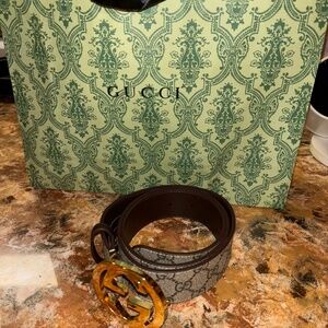 Gucci GG belt 95cm